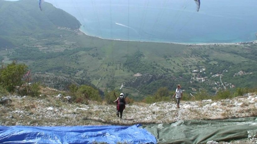 Paragliding in Montenegro September 2007