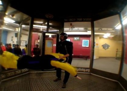 Indoor Sky Diving Levines Bachelor Party Group 2