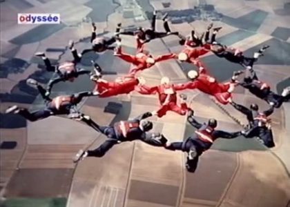 Chute... A Lextreme Patrick de Gayardon sky diving