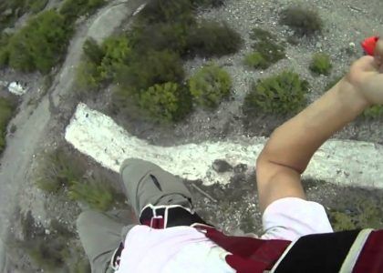 Backflip Base Jump