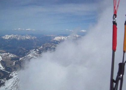 clouds soaring