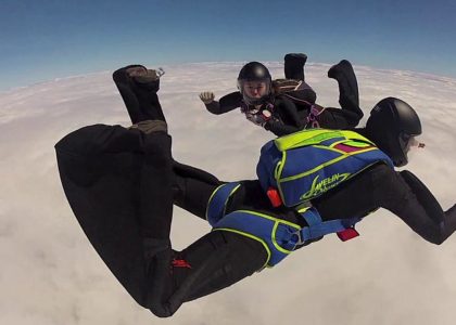 Skydiving with the Valkyries