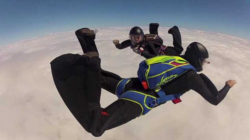 Skydiving with the Valkyries