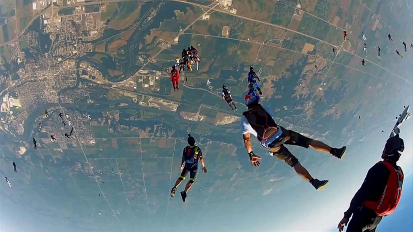 Vertical Skydiving World Record 2012