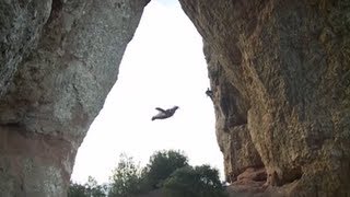 Unbelievable Wingsuit Cave Flight Batman Cave Alexander Polli