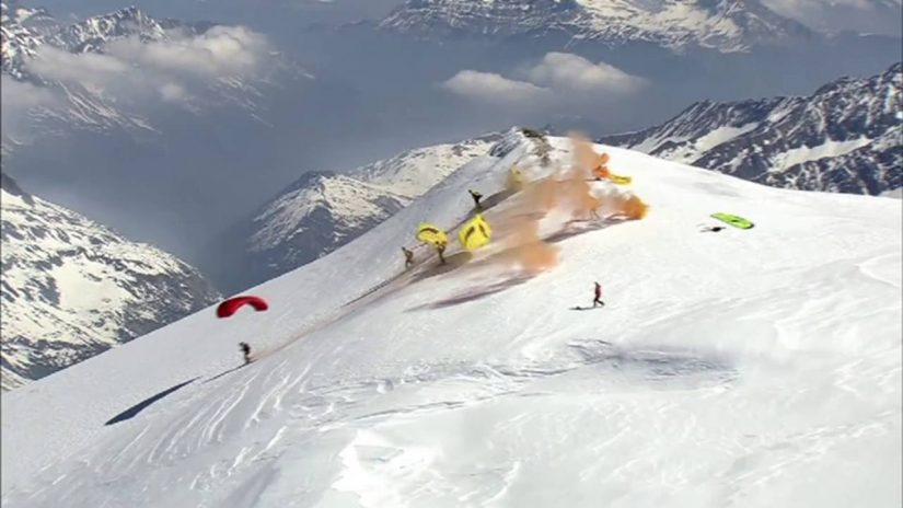 Speed Flying au Mont Blanc Apocalypse Snow Officiel