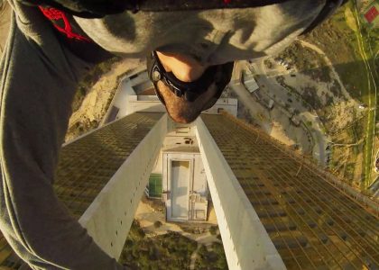 Benidorm BASE Jump with Jokke Sommer