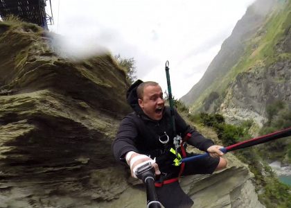Scary Rope Swing