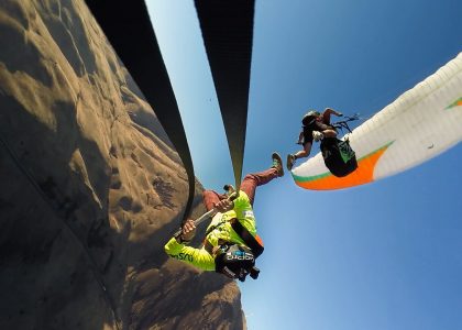 Paraglide Rope Swing With Matthias Giraud