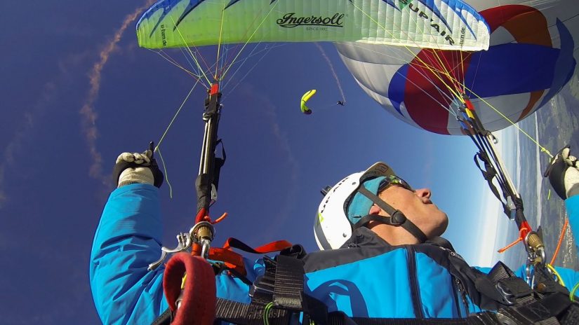 High Altitude Paragliding