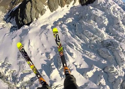 Mont Blanc in speedriding