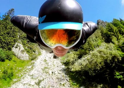 2500m Chamonix Wingsuit Flight