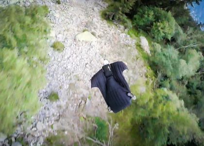 Graham Dickinsons Insane Wingsuit Flight Follow Cam 1 of 3