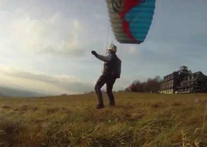 SpeedFlying training before riding