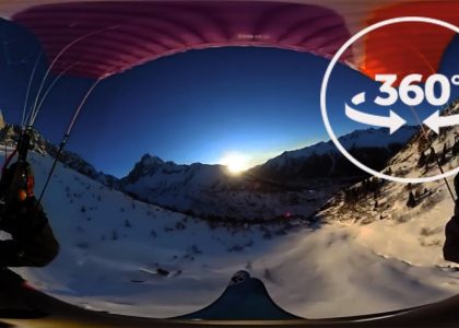 SpeedFlying in Chamonix VR 360 Video