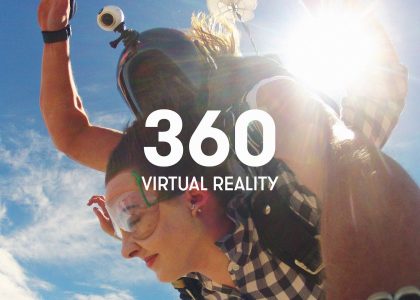 Skydiving in 360 Virtual Reality