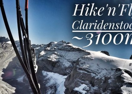 HikenFly Claridenstock 3100m