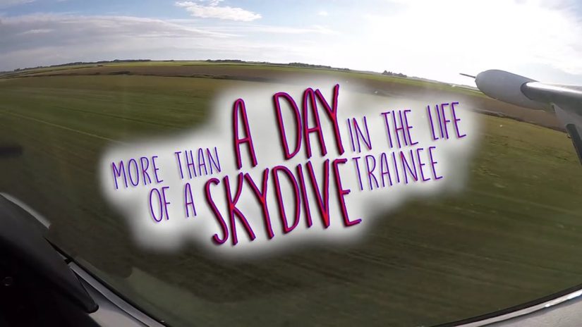 More than a day in the life of a skydive trainee