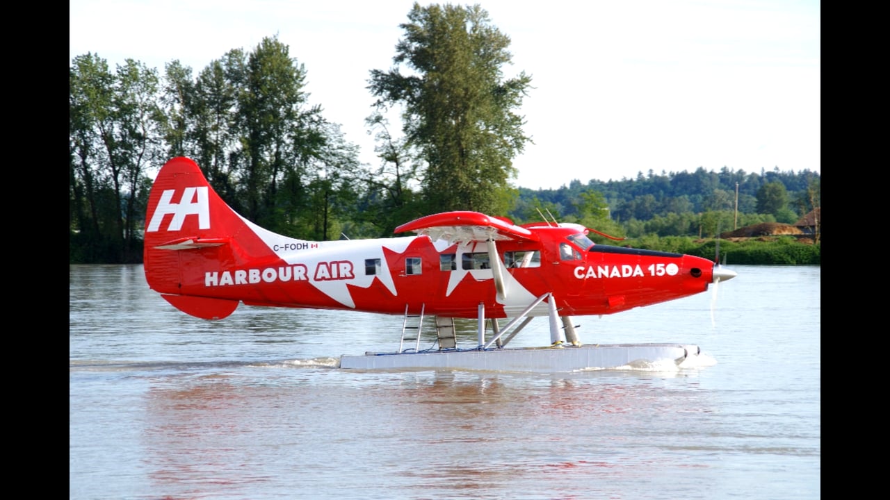 A Flight In The 'Canada 150' Nutria