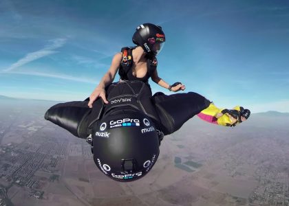 GoPro fusion 360VR wingsuit Rodeo