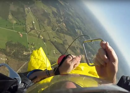 Friday Freakout Messy Wingsuit Cutaway amp Head Down Reserve Parachute Opening