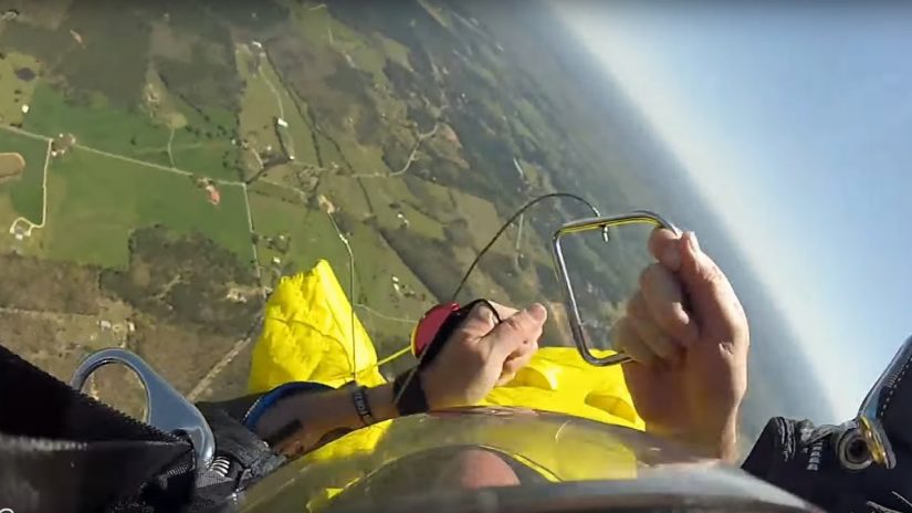Friday Freakout Messy Wingsuit Cutaway amp Head Down Reserve Parachute Opening