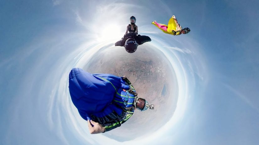 GoPro Fusion Jeb Corliss Wingsuit Rodeo