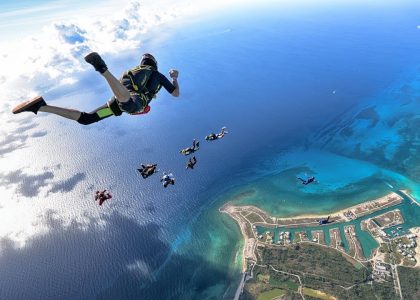 Skydiving over the Bahamas Best jumps of 2018