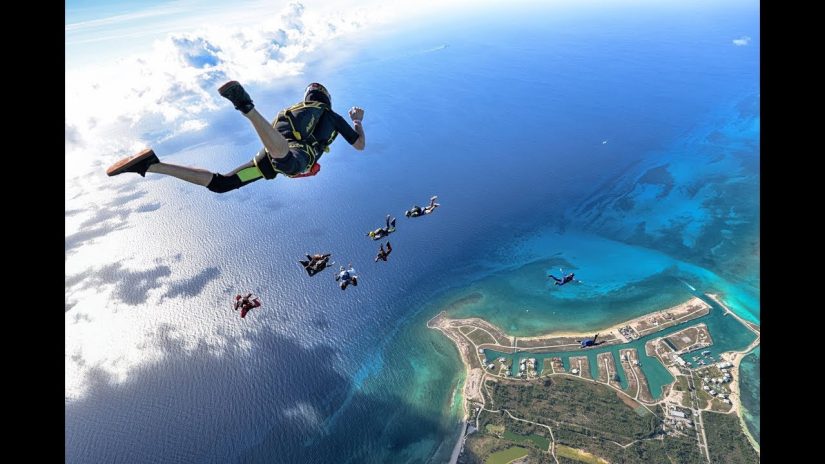 Fallschirmspringen über die Bahamas Beste Sprünge von 2018