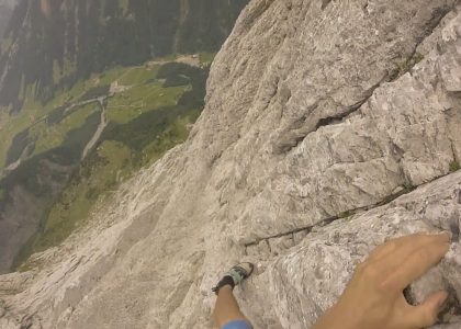 Dudek Climb amp Fly via Titlis North Ridge Engelberg Switzerland