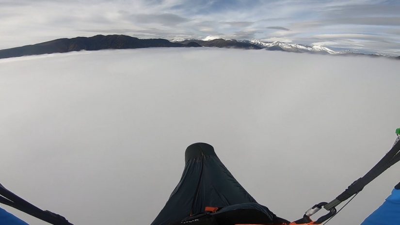 Fog Hike and Fly Violin Ahrntal South Tyrol