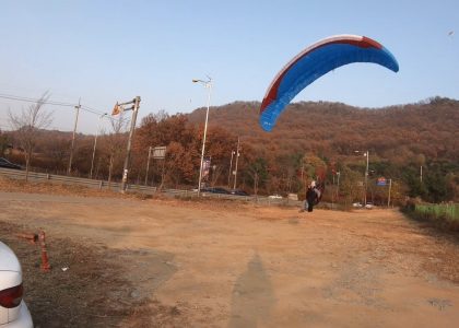 paragliding in korea West German Yeti4 20.11.15 1