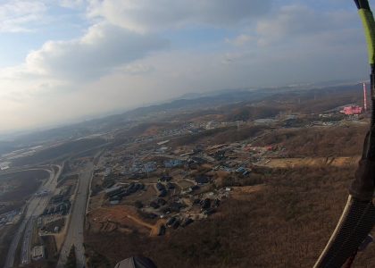 20.12.06 paragliding in korea Gwangmyung West Doxan Nee Full Film