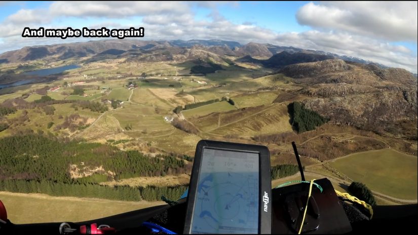 1 April 2021 Paragliding at ksnanuten. Nice flight...